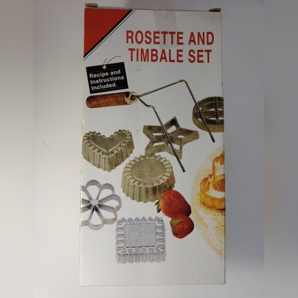 Rosette And Timbale Set  Scandinavian Treats